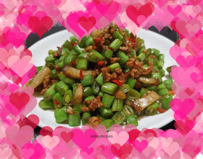 Fried Pork with Green Beans