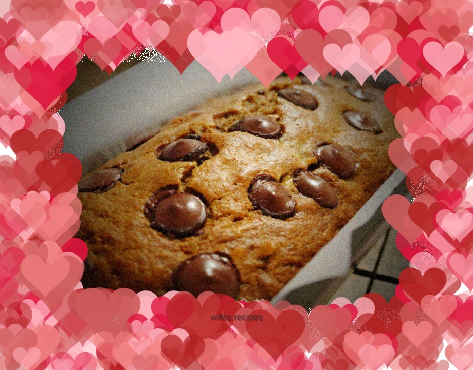 Walnut Chocolate Bean Banana Cake