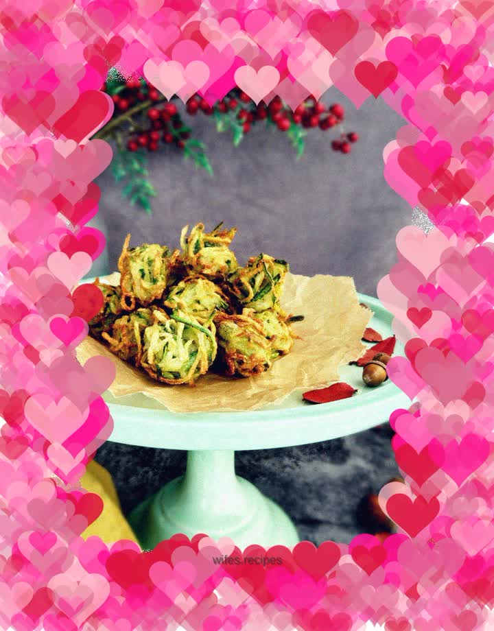 Fried shredded radish meatballs