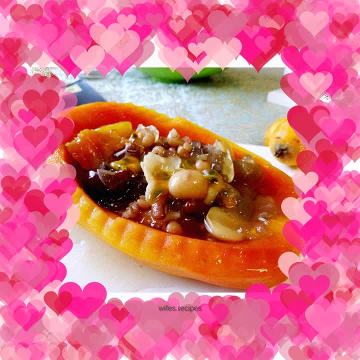 Papaya, Tremella and Lotus Seed Soup