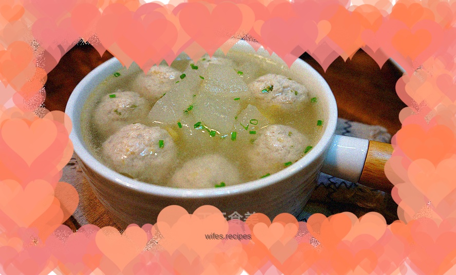 Winter Melon and Meatball Soup
