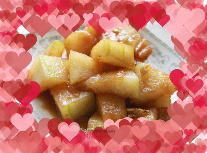 Super simple braised winter melon
