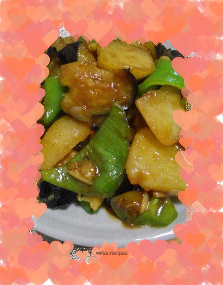 Fresh ground vegetables