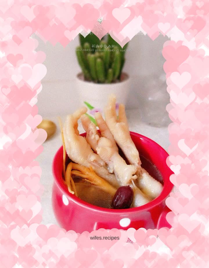 Chicken Feet and Codonopsis Chicken Soup