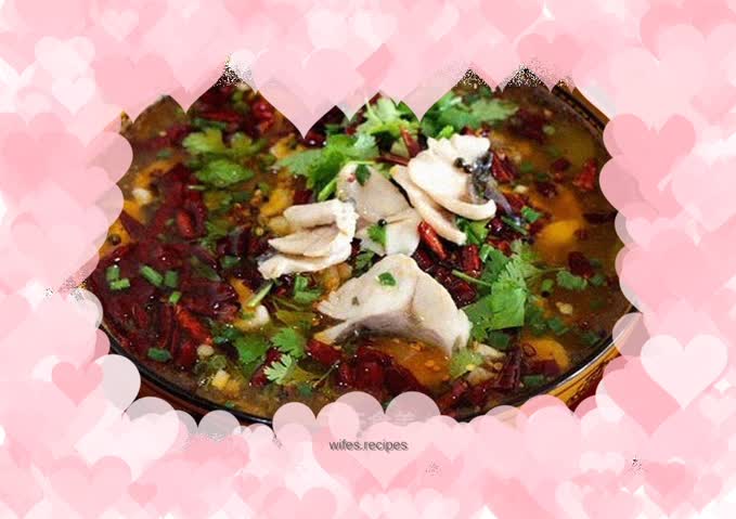 Poached Qingjiang fish fillet with tomato sauce