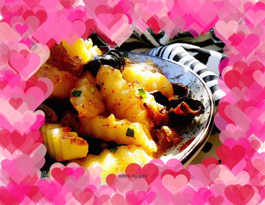 Spicy Potato Flowers