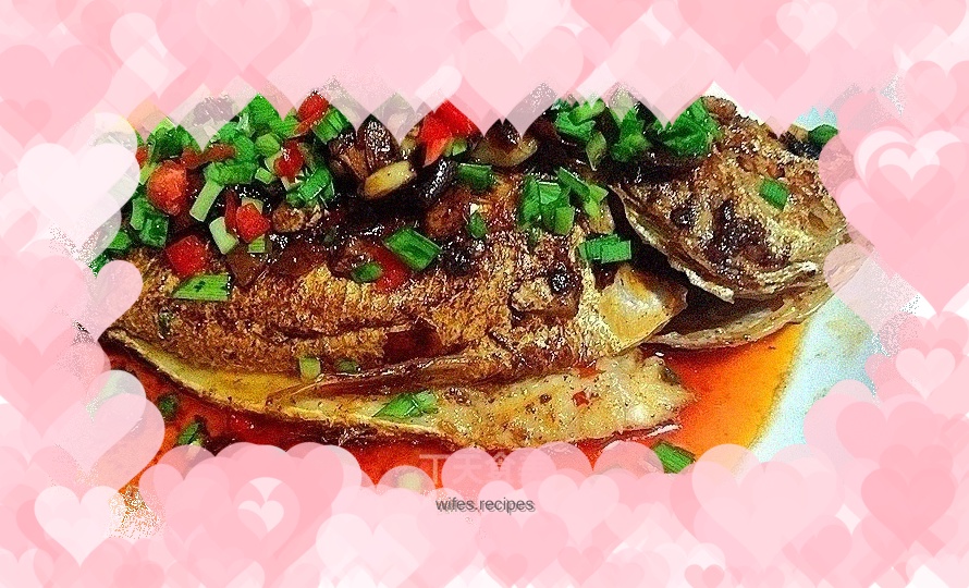 Dry roasted yellow croaker