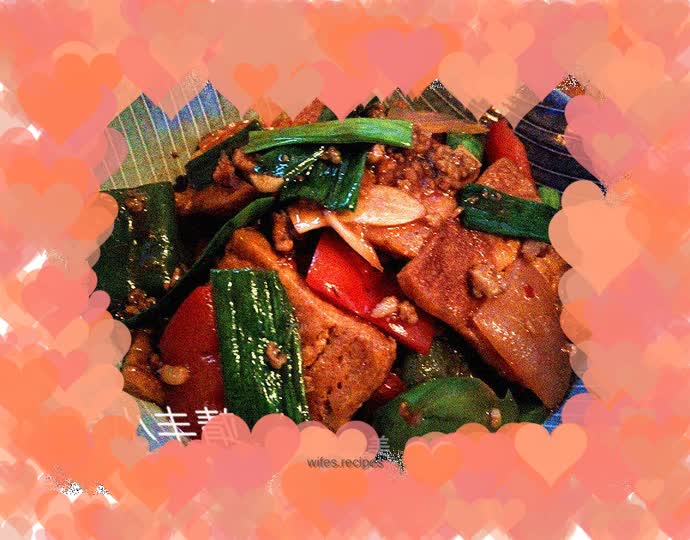 Sichuan style home-style tofu