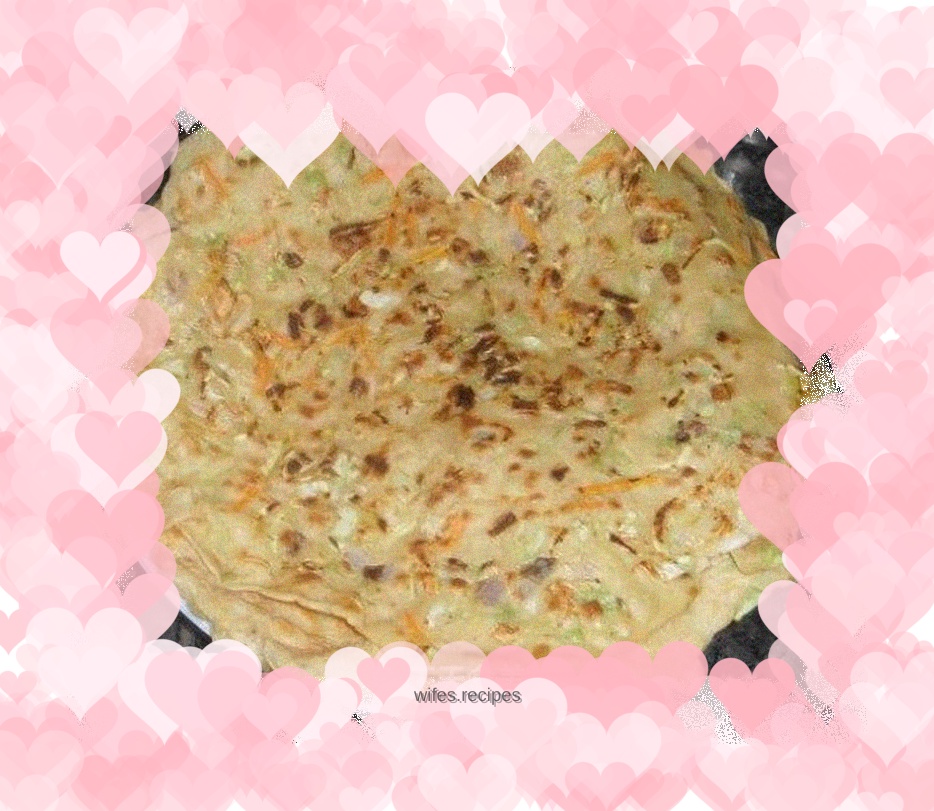 Mixed Vegetable Pancake