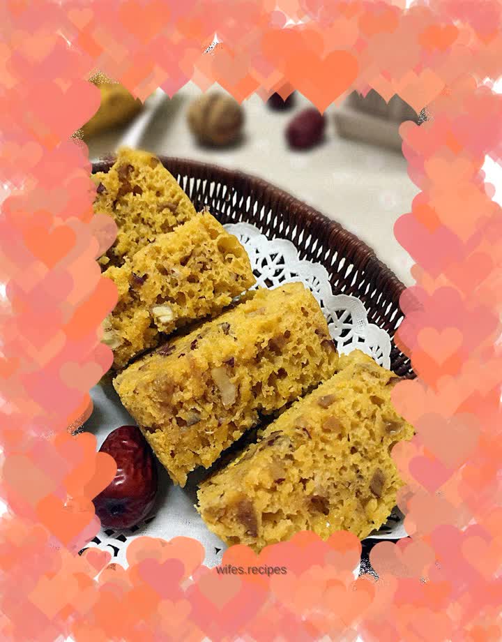 Pumpkin nut cake