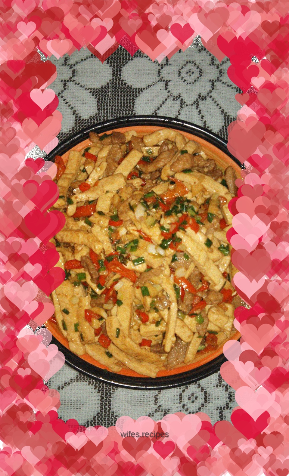 Stir-fried Pork with Dried Tofu