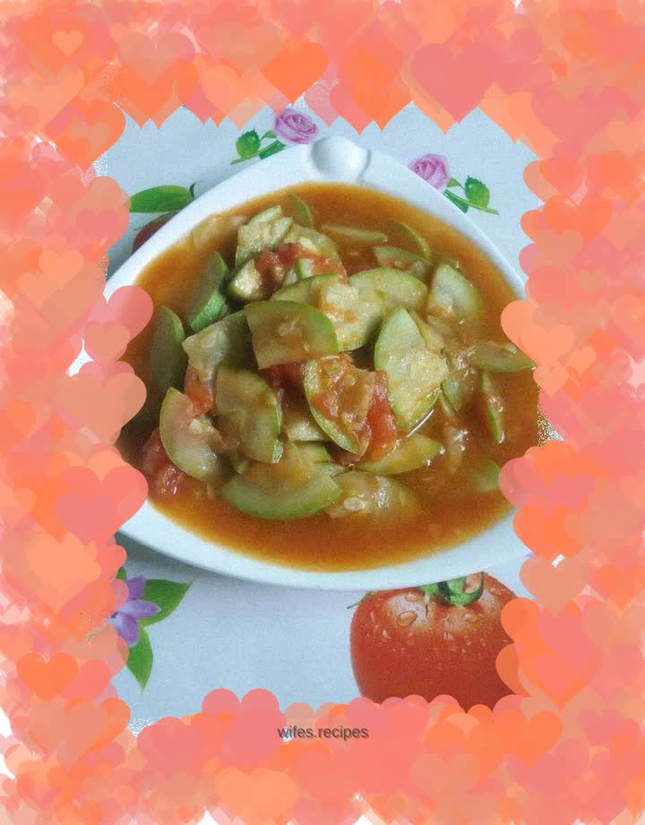 Sour horned melon slices ~ Stir-fried horned melon with tomatoes