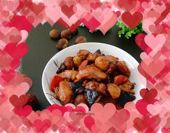 Chestnut Braised Chicken Wings