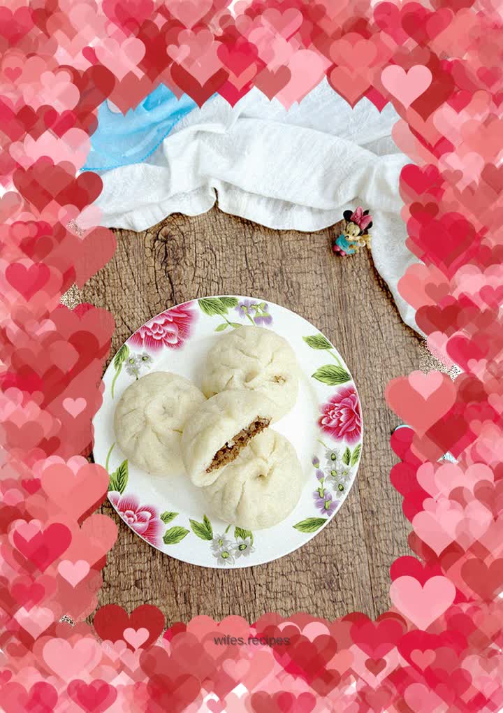 Dried Bamboo Shoots, Pork and White Corn Bread