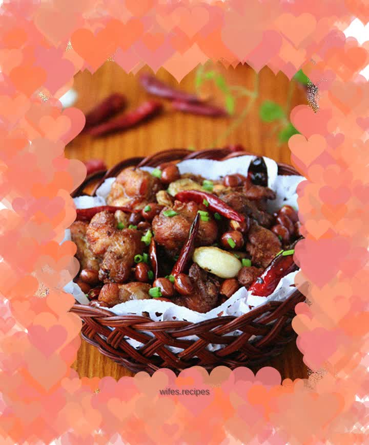 Spicy fried chicken nuggets