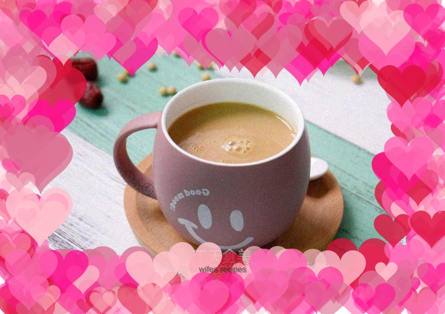 Red Date, Wolfberry and Purple Rice Soy Milk