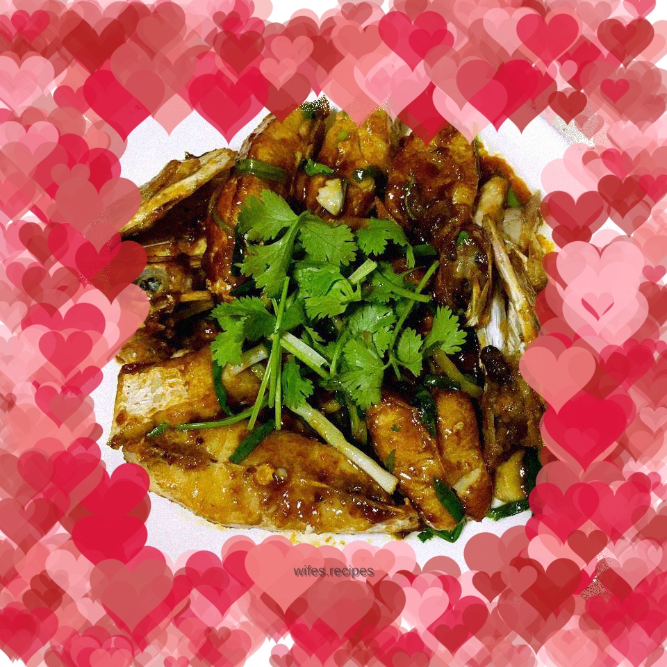 Pan-fried fish fillets