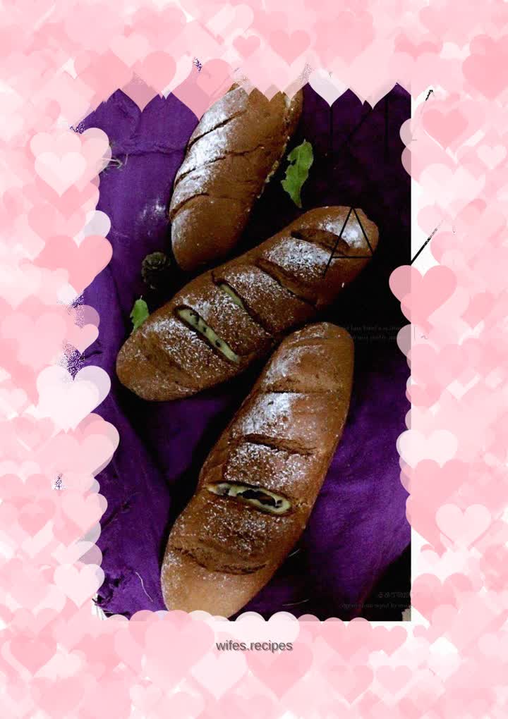 Cocoa Mochi Soft European Buns