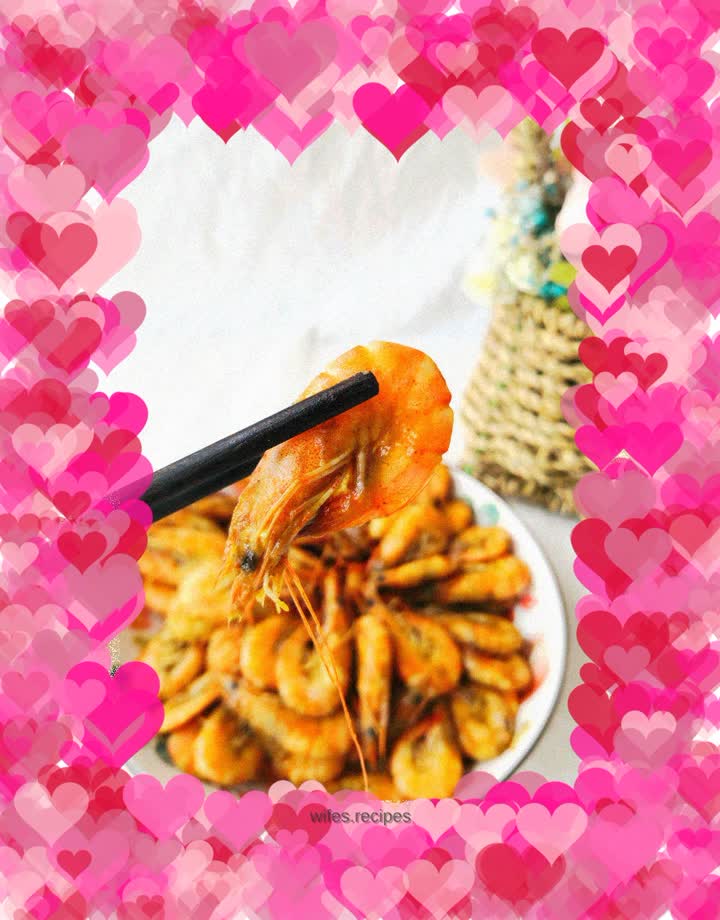 The kid next door is craving for the curry prawns