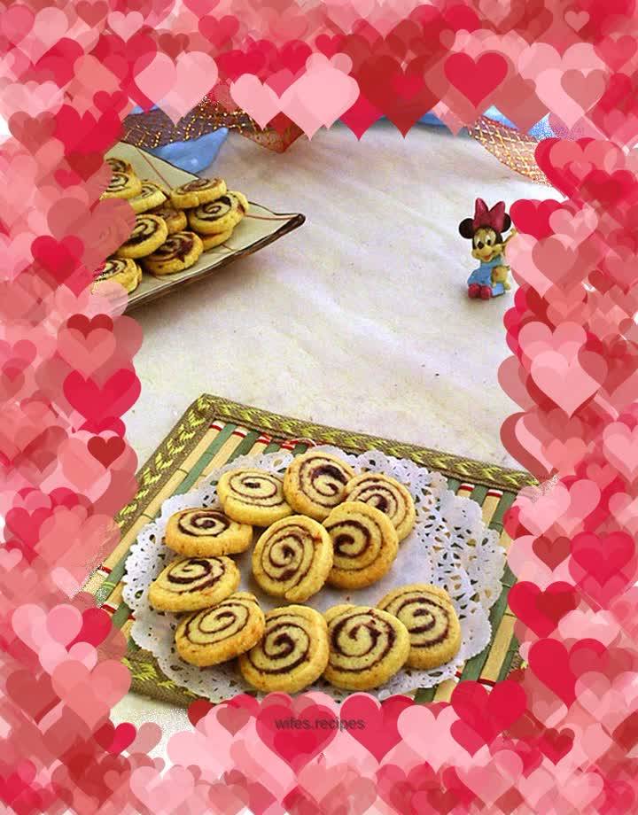 Blueberry Roll Cookies