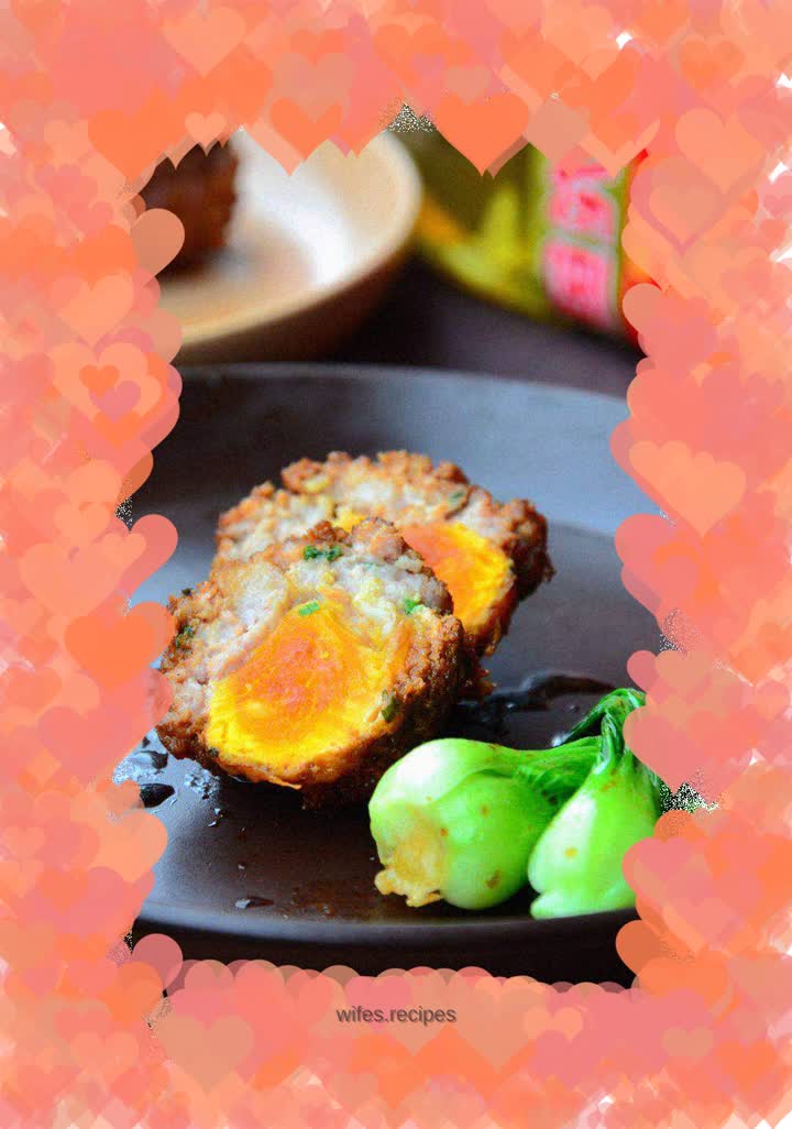 Salted egg yolk lion head