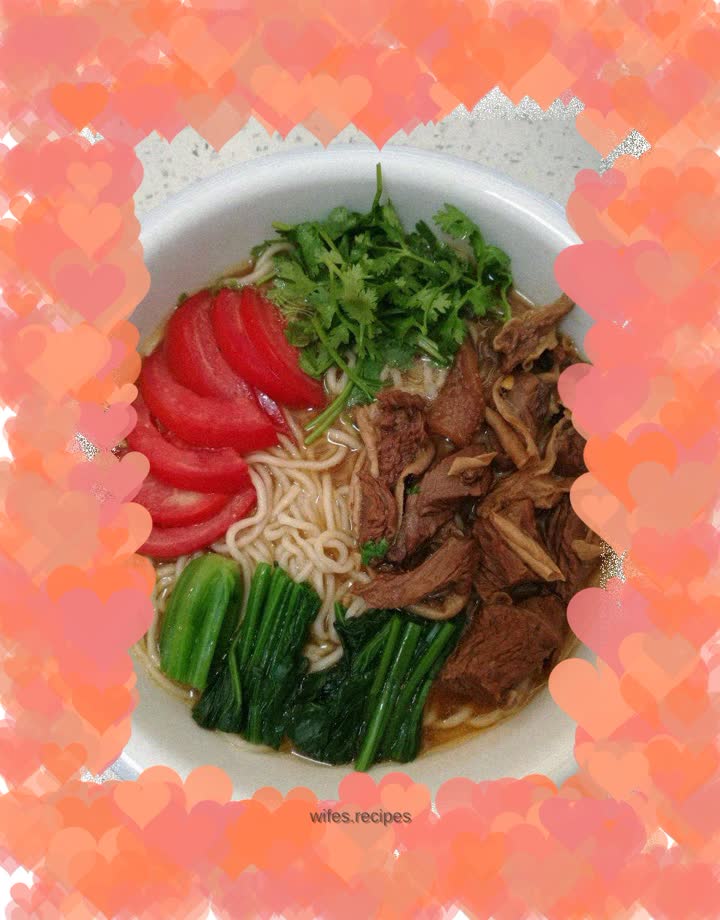 Authentic Braised Beef Noodles