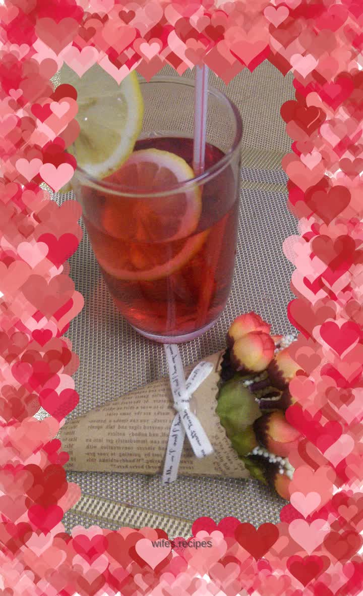 Lemon Lotus Leaf Roselle Tea