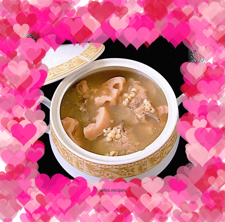 Lotus root and barley bone soup