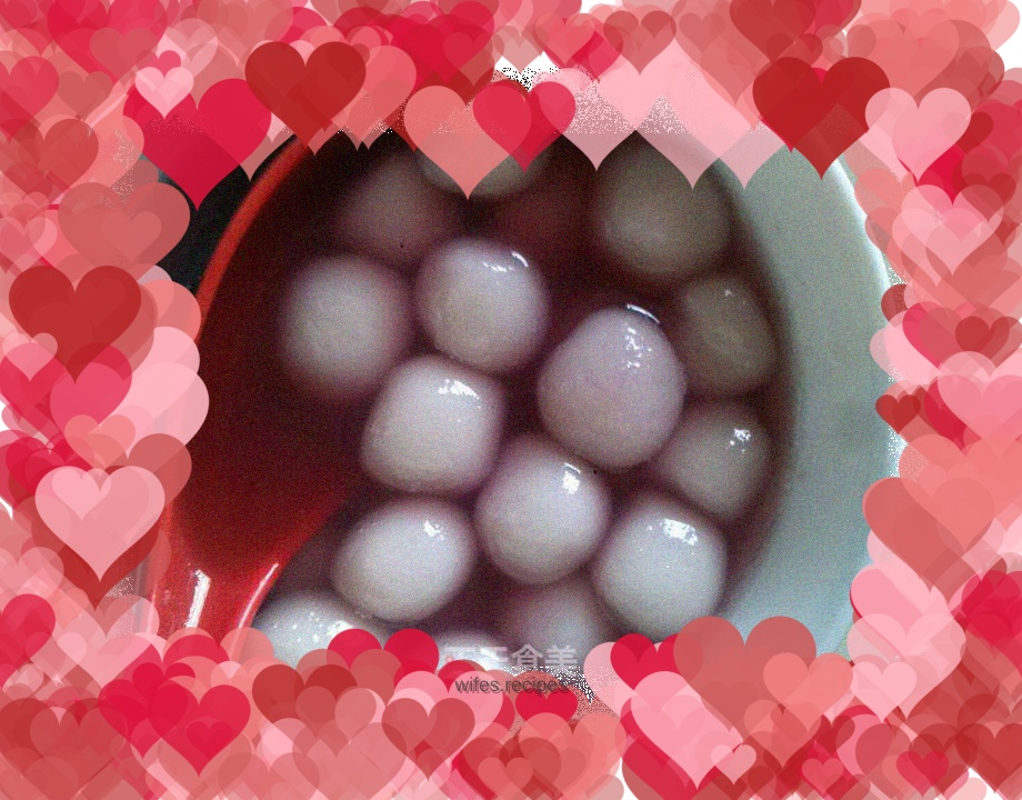 Fruity glutinous rice balls