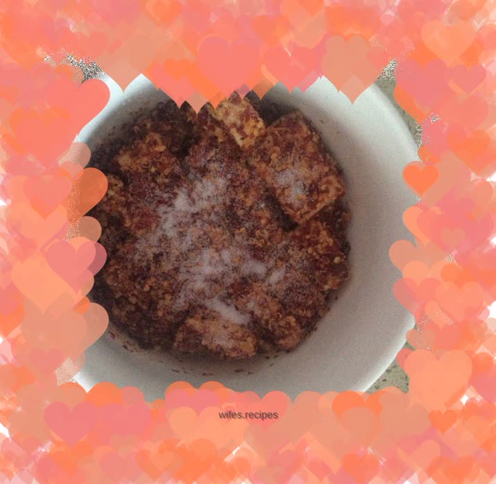 Homemade spicy fermented bean curd