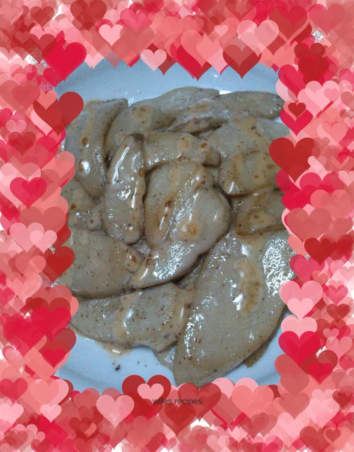 Cupid salad with sesame flavor