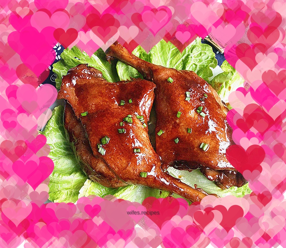 Duck Legs in Teriyaki Sauce