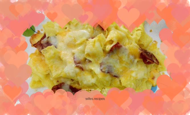 Baked Pasta with Mixed Cheese