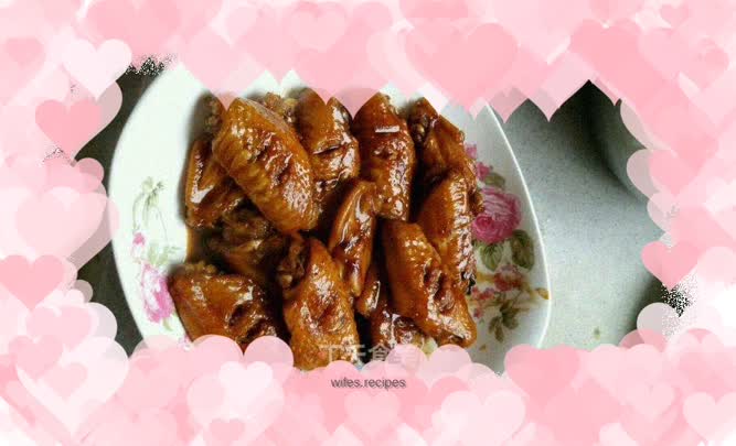 Oil-free healthy version of Coke Chicken Wings