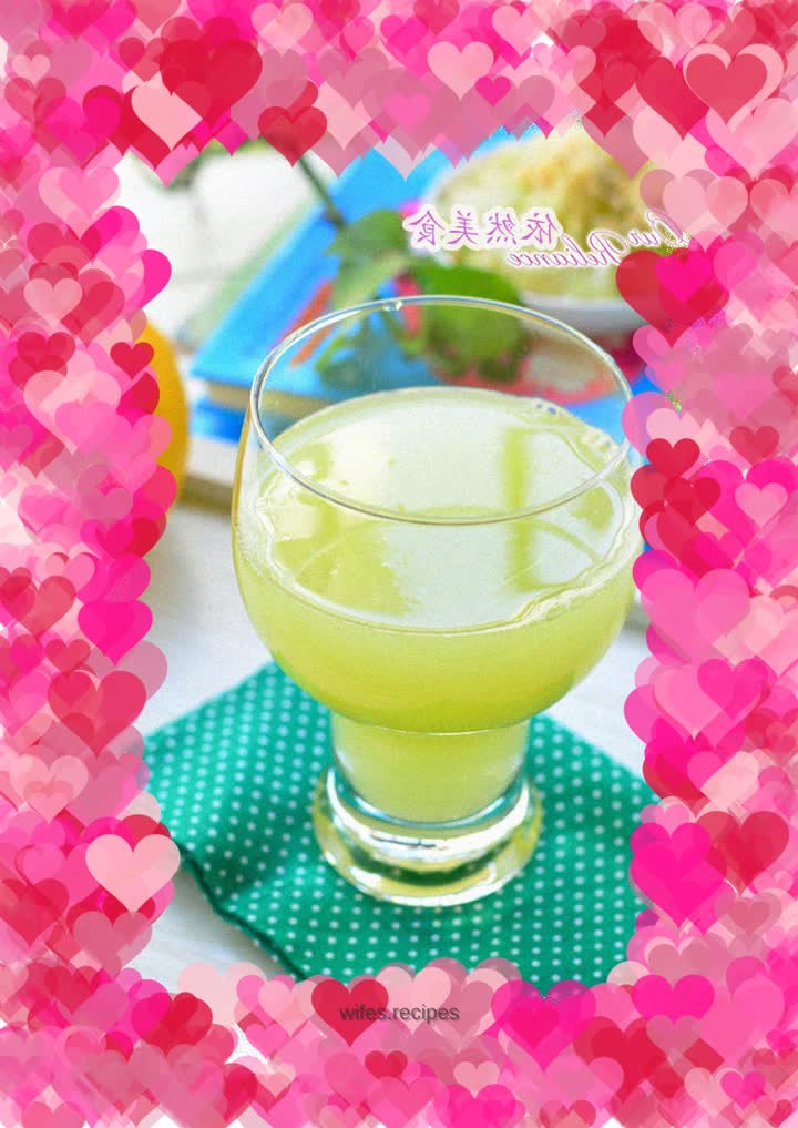 Summer drink--Winter Melon Ginger Juice