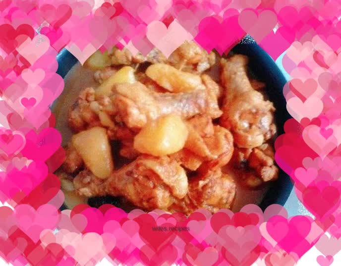 Grilled Potatoes with Wings