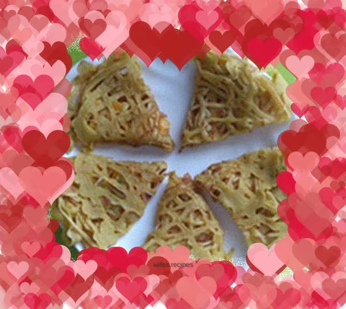 Delicious Mango Coconut Milk Pancake