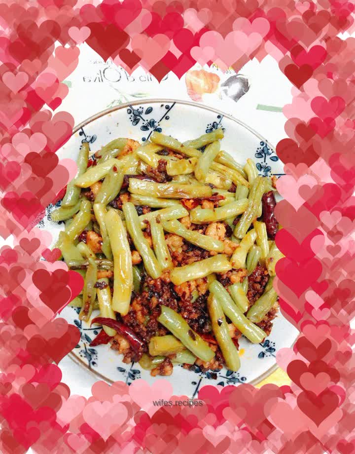 Home-style stir-fried green beans