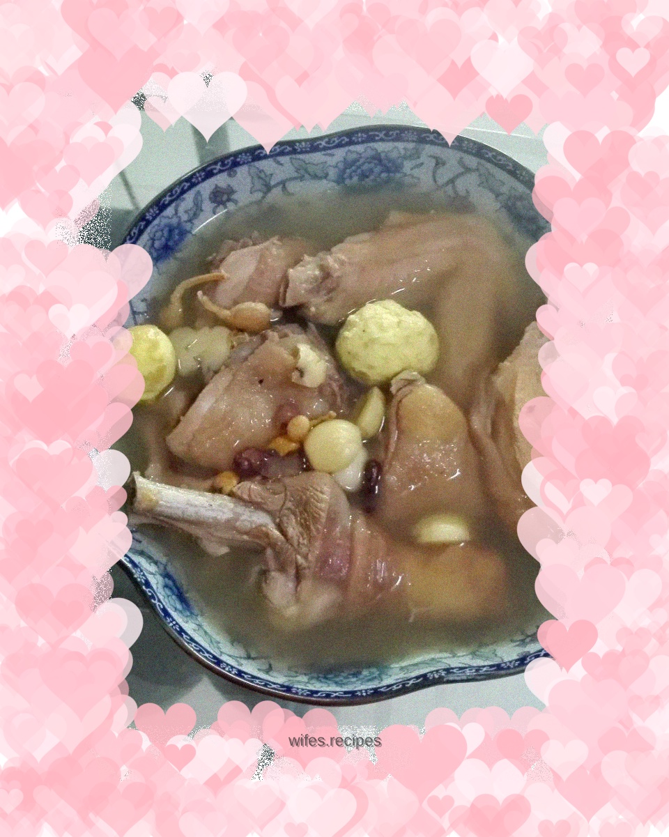 Adzuki Bean Chicken Soup
