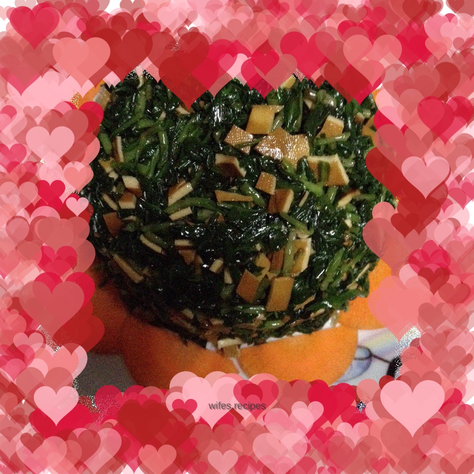 Malantou mixed with dried fragrant seeds