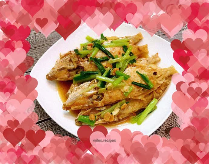 Fried and skinned fish