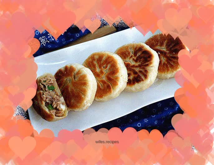 Onion-flavored Pork Pancakes