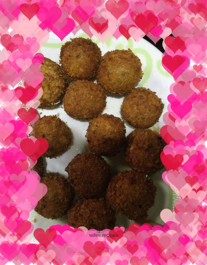 Sakura Sauce Potato Balls