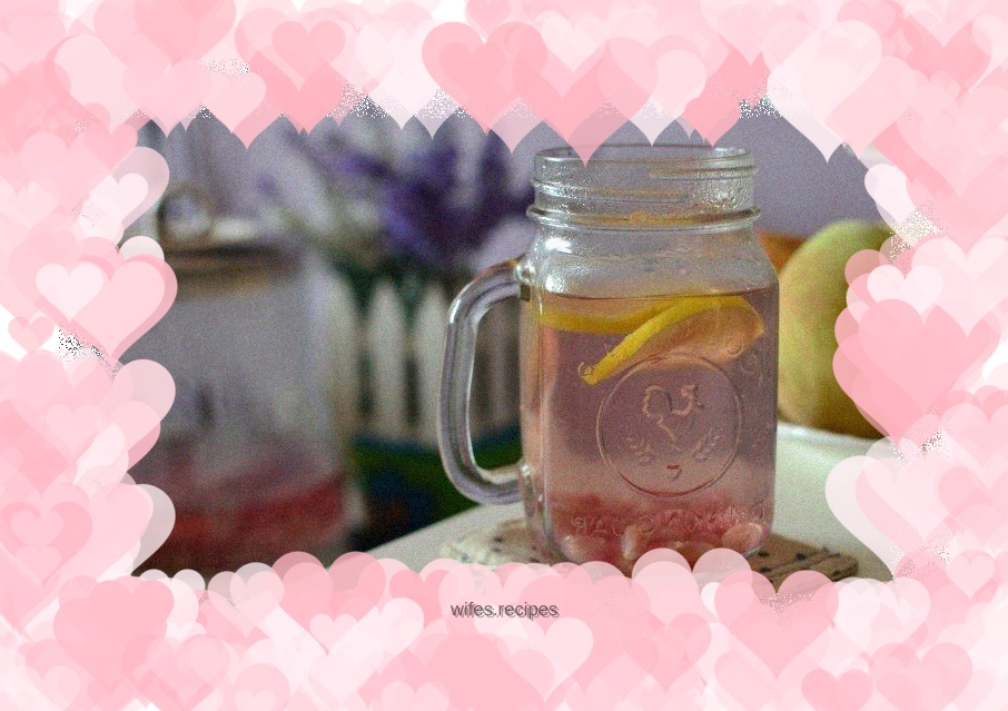 Please call me multi-seeded beauty--Pomegranate Lemonade