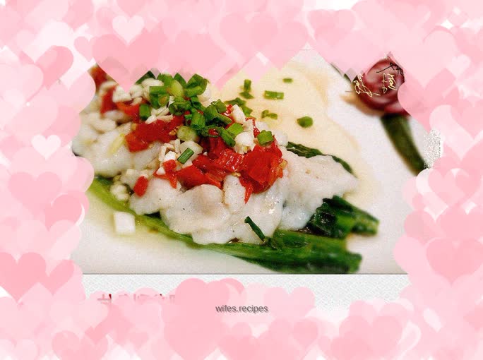 Fish Fillet with Chopped Pepper