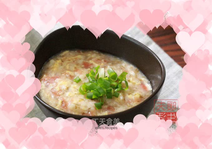 Tomato and Egg Pimple Soup