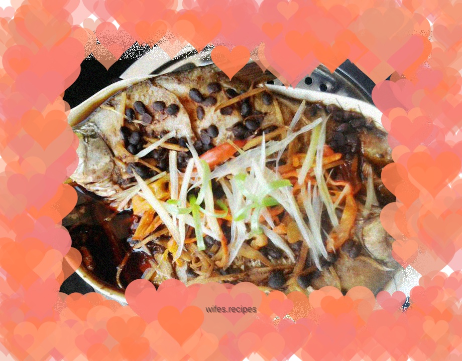Flavored Steamed Fish with Black Bean Sauce