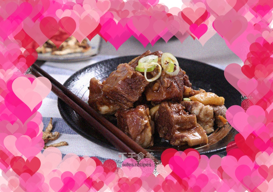 Beef with orange peel