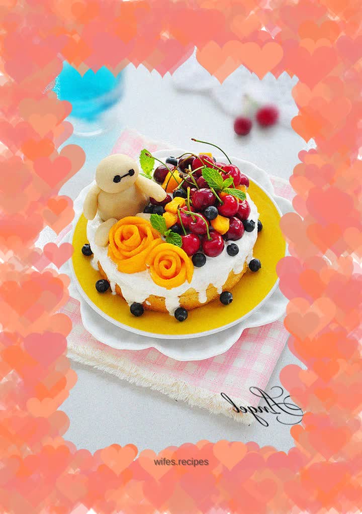 Dabai yogurt chiffon cake