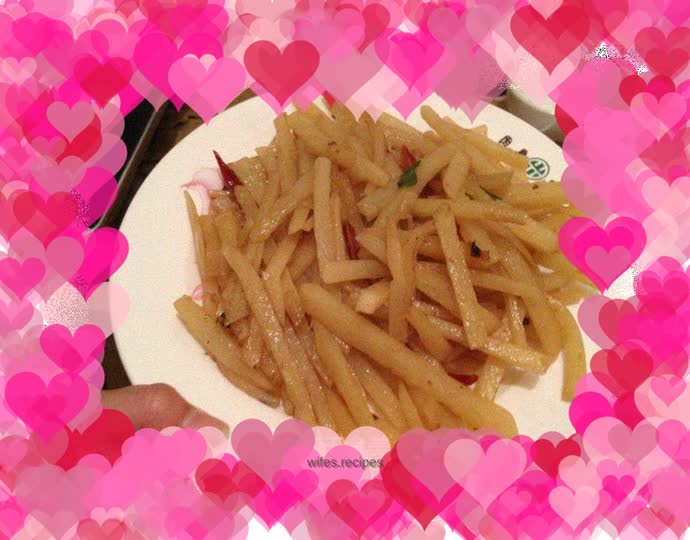 Hot and sour potato shreds